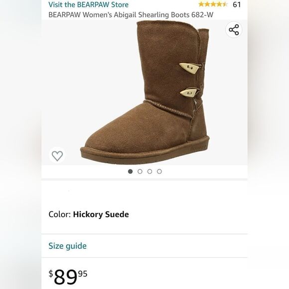 Bearpaw Abigail Boots - Plum Deep Purple - Picture 12 of 12